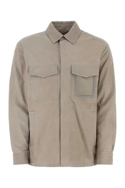 Etro Shirts In Grey