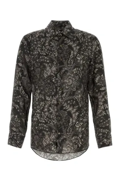 Etro Shirts In Black