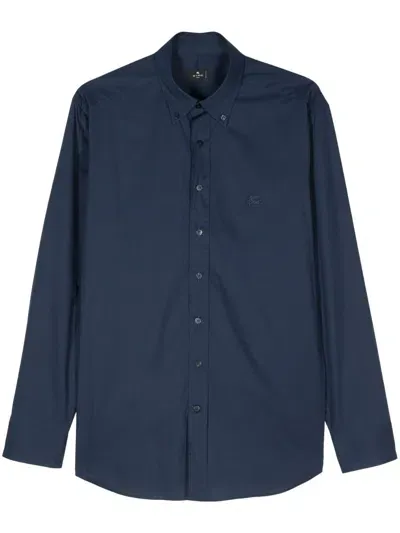 Etro Shirts In Blue