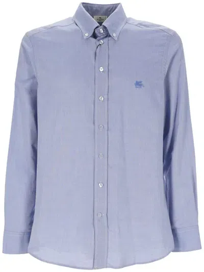 Etro Shirts In Lightblue