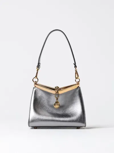 Etro Shoulder Bag  Woman Color Silver