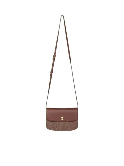 Etro Shoulder Bag In Marrone Scuro 2