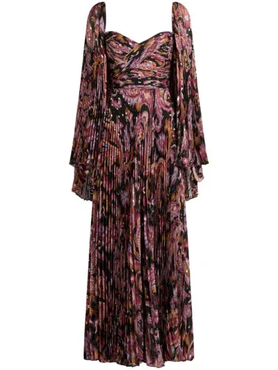 Etro Silk Dress In Pink