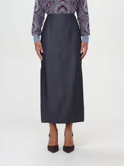 Etro Skirt  Woman Color Blue In Blau