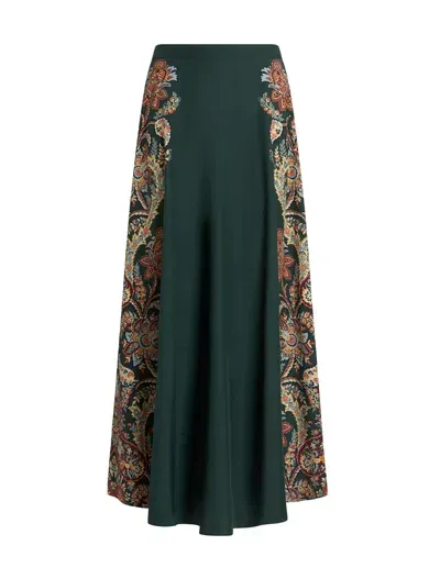 Etro Skirts Green