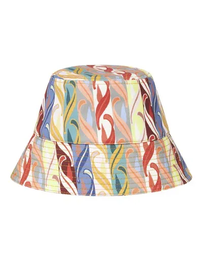 Etro Summer Printed Bucket Hat In Multi