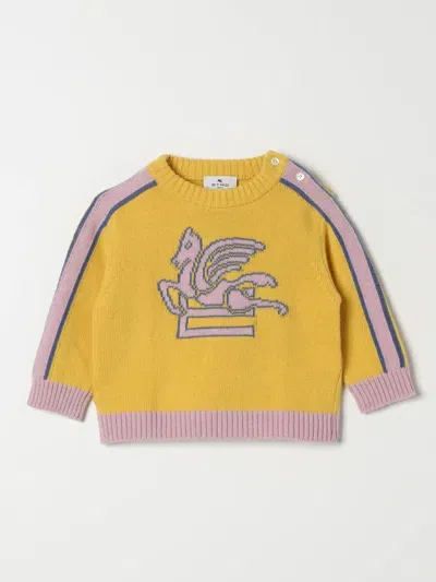 Etro Babies' Sweater  Kids Color Yellow In Gelb