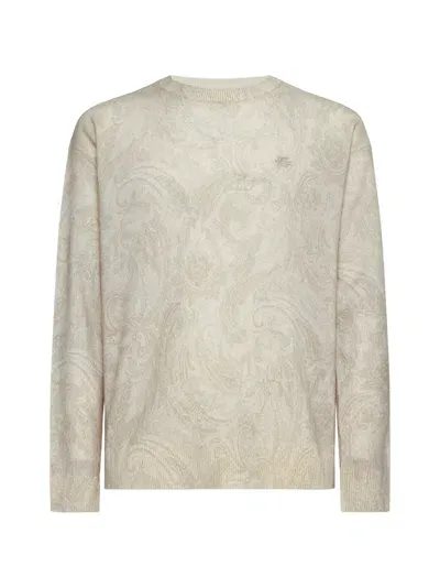 Etro Sweater In Beige