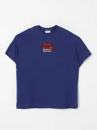 Etro T-shirt  Kids Color Blue In Blau