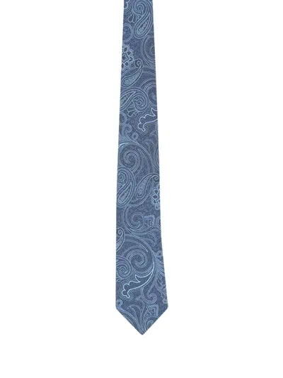 Etro Tie In Blue