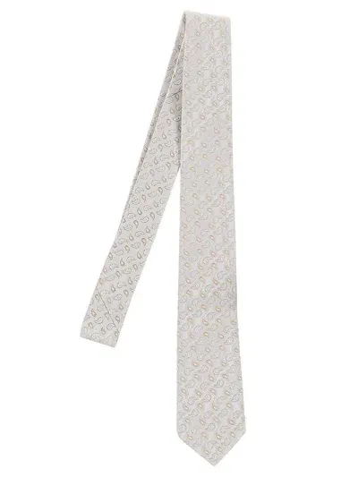 Etro Tie In Grey