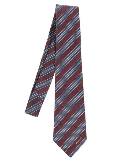 Etro Tie In Red