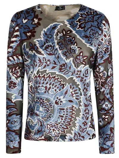 Etro Tops In Blue