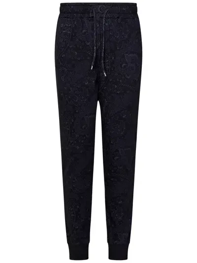 Etro Trousers In Blue