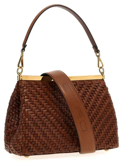 Etro 'vela' Shoulder Bag In Beige