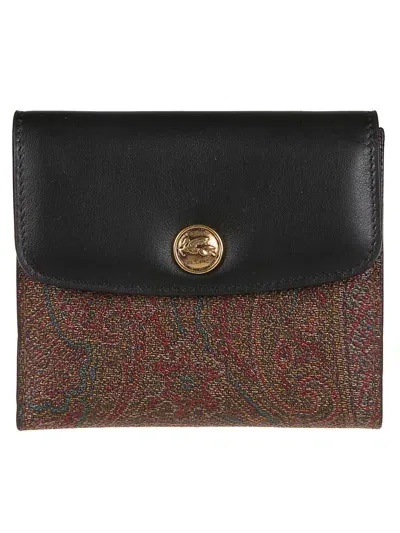 Etro Wallet In Black