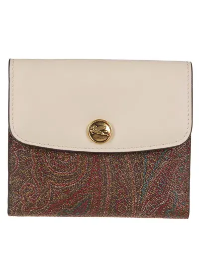 Etro Wallet In Brown