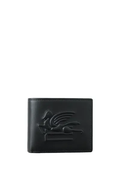 Etro Wallets In Black