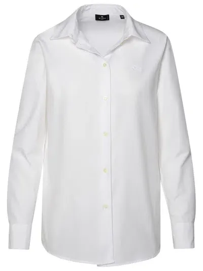 Etro White Cotton Shirt