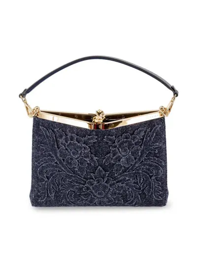 Etro Wool Sail Bag In Black