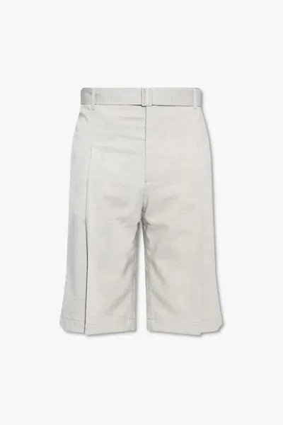 Etudes Studio Wool Shorts In Gray