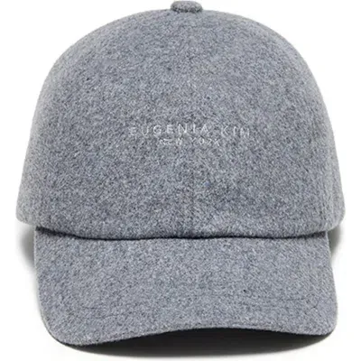 Eugenia Kim Lo Wool Baseball Cap In Gray