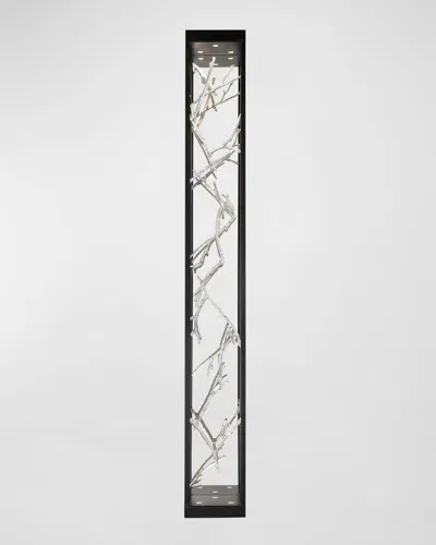 Eurofase Aerie 48" Wall Sconce In Black And Silver