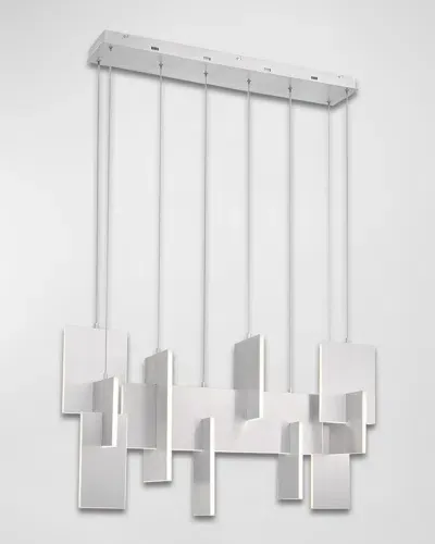 Eurofase Coburg 42" Chandelier In Aluminum Oxide