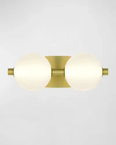 Eurofase Palmas 2-light Led Golden Vanity