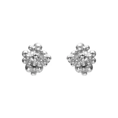 Eva Remenyi Women's Céleste Deux Small Earrings Silver