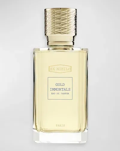 Ex Nihilo Gold Immortals Eau De Parfum, 3.4 Oz. In White