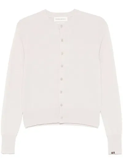 Extreme Cachmere Little 2 Cashmere Cardigan In White