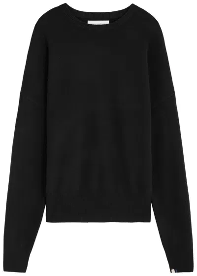 Extreme Cashmere Luxurious Cashmere Crewneck Sweater In Black