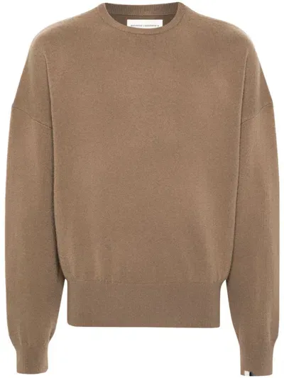 Extreme Cashmere N°355 Tes Sweater In Brown