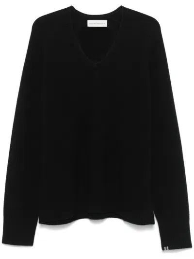 Extreme Cashmere Nº375 Patti Sweater In Black