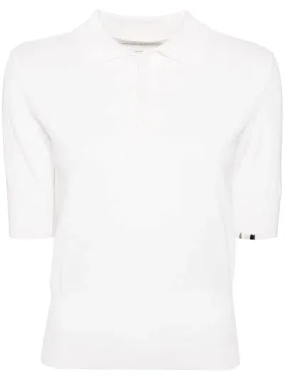 Extreme Cashmere Park Polo Top In White