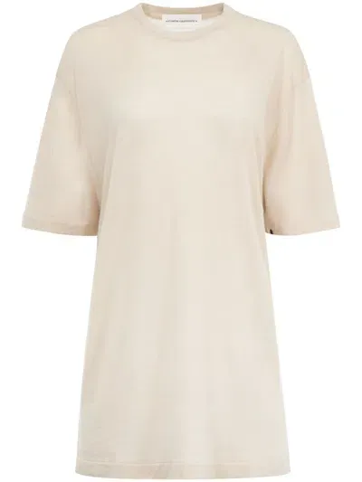 Extreme Cashmere Slick T-shirt In Nude