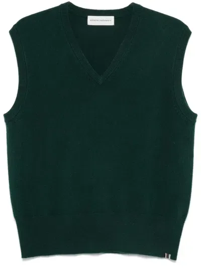 Extreme Cashmere Spencer Top In Green