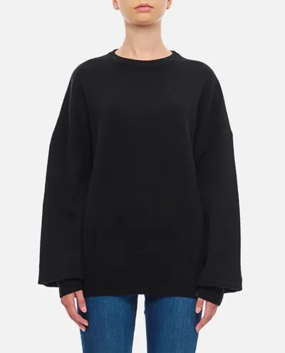 Extreme Cashmere Tes Cashmere Sweater In Black