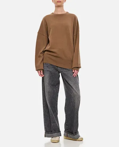 Extreme Cashmere Tes Cashmere Sweater In Brown