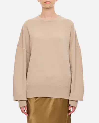 Extreme Cashmere X Tes Cashmere Sweater In Beige