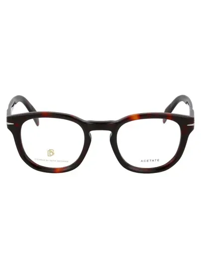 Eyewear By David Beckham David Beckham Optical In 0uc Red Havana