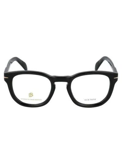 Eyewear By David Beckham Optical In Bsc Black Silver