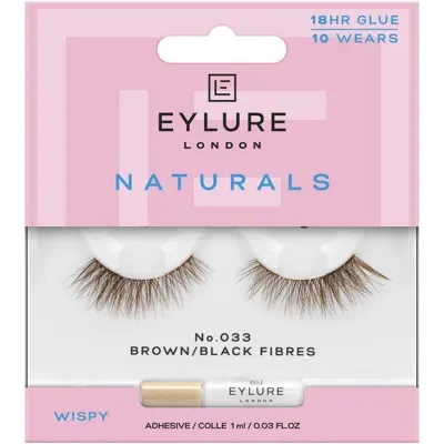 Eylure Naturals No.033 Brown/black In White