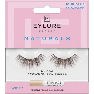 Eylure Naturals No.038 Brown/black In White