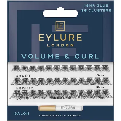 Eylure Volume And Curl Dramatic Clusters In White