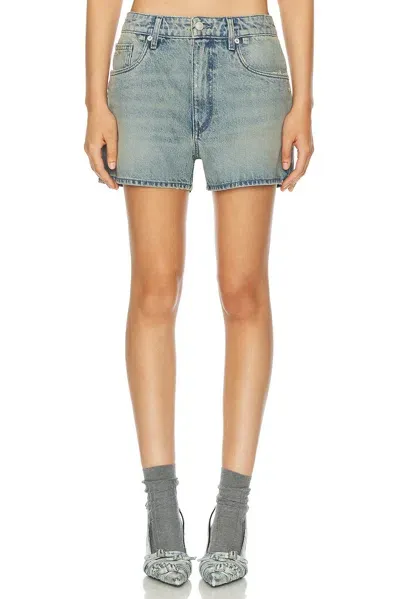 Ezr Denim Short In Oil Blue