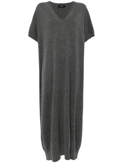 Fabiana Filippi Platinum Kaftan In Grey