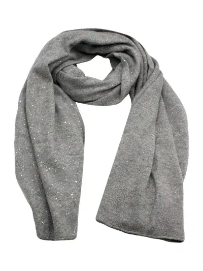 Fabiana Filippi Scarfs In Grey