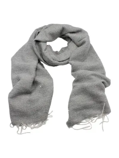 Fabiana Filippi Scarfs In Grey